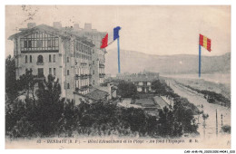 Delcampe - CAR-AHRP8-0376-64 - HENDAYE - Hotel Eskualduna Et La Plage - Au Fond L'espagne - Hendaye