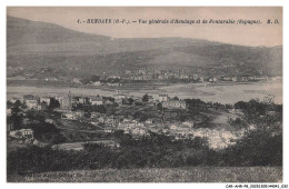 Delcampe - CAR-AHRP8-0382-64 - HENDAYE - Vue Generale D'hendaye Et De Fontarabie - Hendaye