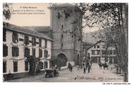 Delcampe - CAR-AHRP7-0312-64 - ASCAIN Et La RHUNE - Depart Des Touristes Pour L'ascension - Ascain