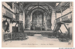Delcampe - CAR-AHRP7-0308-64 - ASCAIN - Interieur De L'eglise - Ascain
