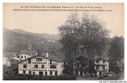 Delcampe - CAR-AHRP7-0304-64 - ASCAIN - Un Coin Du Vieux Ascain - Maison Natale - Sous Les Platanes De L'ermite De La Rhune - Ascain