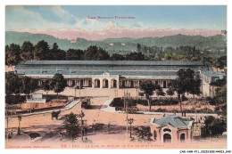Delcampe - CAR-AHRP11-0521-64 - PAU - La Gare Du Midi Et Le Pic Du Midi D'ossau - Pau