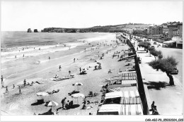 Delcampe - CAR-ABJP9-0803-64 - HENDAYE - Fontière Franco-espagnole - La Plage Et Les Deux Jumeaux - Hendaye