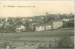 Delcampe - 64.HENDAYE.PANORAMA DE LA VILLE - Hendaye