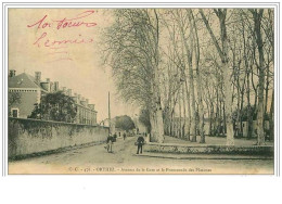 Delcampe - 64.ORTHEZ.AVENUE DE LA GARE ET LA PROMENADE DES PLATANES - Orthez
