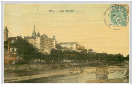 Delcampe - 64.PAU.VUE GENERALE.CP TOILEE - Pau