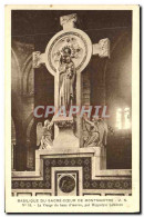 Delcampe - CPA Paris Basilique Du Sacre Coeur De Montmartre La Vierge Du Banc Par Hippolyte Lefebre - Sacré-Coeur