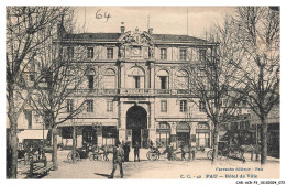Delcampe - CAR-ACRP3-0153-64 - PAU - Hotel De Ville - Pau