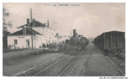 Delcampe - CAR-AEYP10-0580-64 - ORTHEZ - La Gare - Train - Orthez