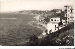 Delcampe - CAR-ABJP8-0770-64 - GUETHARY - Le Casino Et La Plage à Marrée Haute - Guethary