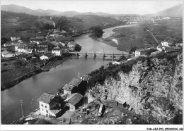 Delcampe - CAR-ABJP10-0944-64 - BEHOBIE - Le Pont International - L'ile De Faisans Et Irun - Béhobie