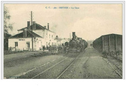 Delcampe - 64.ORTHEZ.LA GARE.TRAIN - Orthez