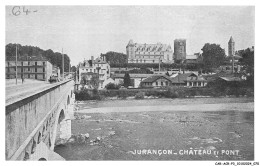 Delcampe - CAR-ACRP3-0152-64 - JURANCON - Chateau Et Pont - Jurancon