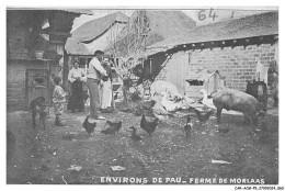 Delcampe - CAR-ACMP9-0702-64 - ENVIRONS DE PAU - FERME DE MORLAAS - Pau