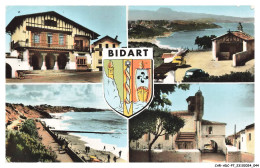 Delcampe - CAR-ADCP7-0466-64 - BIDART - La Mairie - Vue Vers Guéthary Et L'espagne - La Plage - L'église - Bidart