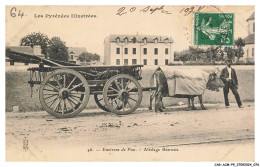 Delcampe - CAR-ACMP9-0710-64 - Environs De PAU - Attelage Bearnais - Pau