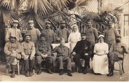 Delcampe - 64 - N°83334 - PAU - Militaires, Et Infirmières - Hôpital Militaire, Croix-rouge - Carte Photo - Pau