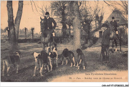 Delcampe - CAR-AAFP7-64-0587 - PAU - Rendez Vous De Chasse Au Renard - Chasse - Pau