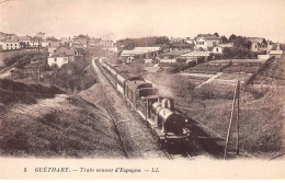 Delcampe - 64 - GUETHARY - SAN65543 - Train Venant D'Espagne - Guethary