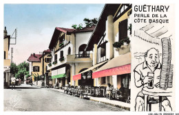 Delcampe - CAR-ABUP6-0540-64 - GUETHARY - Perle De La Cote Basque - Rue De La Plage - Guethary