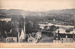Delcampe - 64 - Pau - SAN20897 - La Gare Et La Chaîne Des Pyrénées - Pau