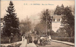 Delcampe - 64.ORTHEZ.RUE DES PLATANES.ATTELAGE. - Orthez