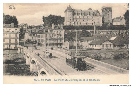 Delcampe - CAR-ACRP3-0136-64 - PAU - Le Pont De Jurancon Et Le Chateau - Pau