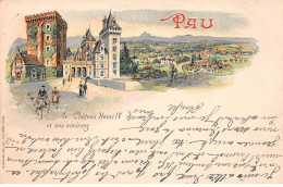 Delcampe - 64 - PAU - SAN24549 - Château IV Et Ses Environs - Pau