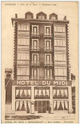 Delcampe - 64.HENDAYE.n°20.PRES DE LA GARE.HOTEL DU MIDI.RESTAURANT.PLIE - Hendaye