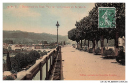 Delcampe - CAR-AEJP7-0282-64 - PAU - Boulevard Du Midi - Vue Sur Les Oteaux De Jurancon - Pau