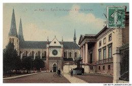 Delcampe - CAR-AEJP7-0285-64 - PAU - Eglise Saint-jacques Entree Laterale - Pau