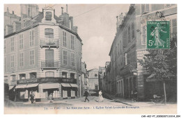 Delcampe - CAR-AEJP7-0276-64 - PAU - La Rue Des Arts - L'eglise Saint-louis-de-gonzague - Pau