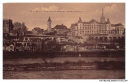 Delcampe - CAR-AEQP15-0814-64 - PAU - Vue Sur Le Gave Et L'Hotel Gassion - Pau