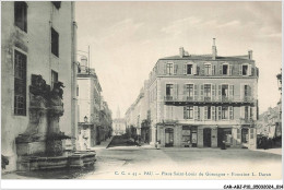 Delcampe - CAR-ABJP10-0878-64 - PAU - Place Saint-louis De Gonzague - Fontaine L Daran - Pau