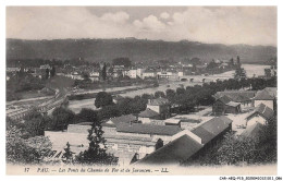 Delcampe - CAR-AEQP15-0810-64 - PAU - Les Ponts Du Chemin De Fer Et De Jurancon - Pau