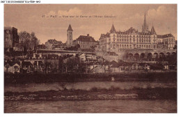 Delcampe - CAR-AEQP15-0813-64 - PAU - Vue Sur Le Gave Et L'Hotel Gassion - Pau