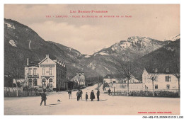 Delcampe - CAR-AEQP15-0782-64 - LARUNS - Place Exterieure Et Avenue De La Gare - Laruns