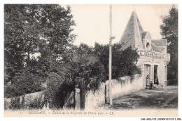 Delcampe - CAR-AEQP15-0795-64 - HENDAYE - Entree De La Propriete De Pierre Loft - Hendaye