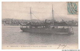 Delcampe - CAR-AEQP15-0789-64 - HENDAYE - Le Stationnaire - Vue Prise De Fontarabie - Hendaye