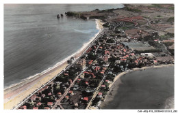 Delcampe - CAR-AEQP15-0793-64 - HENDAYE - Frontiere Franco-Espagnole - Vue Prise En Avion - Hendaye