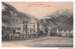 Delcampe - CAR-AEQP15-0780-64 - LARUNS - Avenue De La Gare En Hiver - Laruns