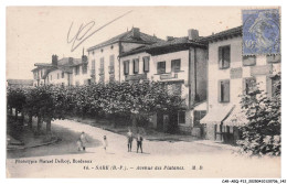 Delcampe - CAR-AEQP12-0651-64 - SARE - Avenue Des Platanes - Sare