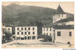 Delcampe - CAR-ADCP7-0461-64 - SARE - La Place Du Jeu-de-paume Et La Rhune - Sare