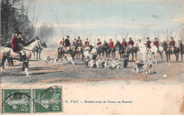 Delcampe - 64 - PAU - SAN26303 - Rendez-Vous De Chasse Au Renard - Ascain