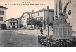 Delcampe - 64 . N°51431 . Urrugne . La Place Et Le Monument Des Morts - Urrugne