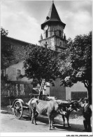 Delcampe - CAR-ABJP10-0951-64 - AINHOA - Un Attelage Basque Devant L'eglise - Ainhoa
