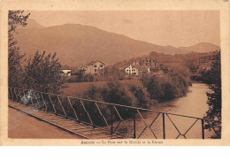Delcampe - 64 . N°201472  .  ASCAIN  .   LE PONT SUR LA NIVELLE ET LA RHUNE - Ascain