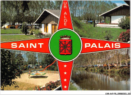 Delcampe - CAR-AAYP6-64-0436 - ST-PALAIS - Le Camping Municipal - UR ALDE - Sur Les Bords De La Bidouze - Saint Palais