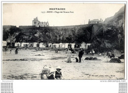 Delcampe - CPA (Réf E221) BINIC (CÔTES-D'ARMOR 22) - Plage De L'Avant-Port (très Animée) - Binic