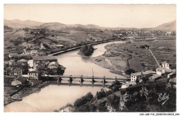 Delcampe - CAR-AGEP15-0924-64 - HENDAYE - La Bidassoa - Le Pont International De Béhodie - L'ile Des Faisans Et Behobia - Hendaye